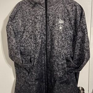 Patta x Converse Gray Patterned Raincoat